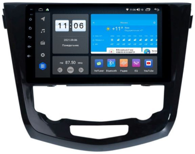 Штатная магнитола VOMI ZX341R10-7862-LTE-4-64 для Nissan X-Trail T32 2014-2022, Qashqai J11 2014-2022 климат на Android 10