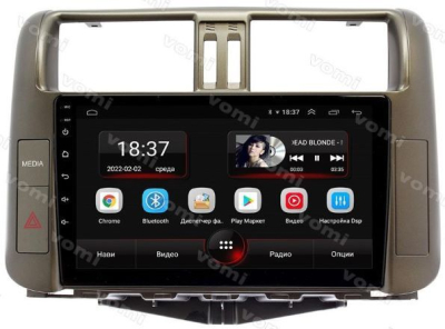 Штатная магнитола VOMI AK593R9-MTK Toyota Prado 150 2010-2013 на Android 10