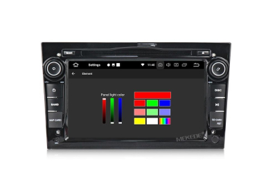 Штатная автомагнитола Opel Astra H, Vectra C, Corsa D, Antara, Vivaro, Meriva, Zafira (черный лак) Carmedia MKD-7408-P6-b Android 10 DSP