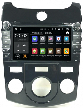 Штатное головное устройство на Android 6.0 для Kia Cerato 2009-2013 (с кондиционером) CARDROX ZT-3086