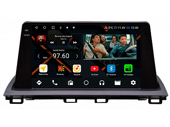 Штатная магнитола Mazda 3, Axela 2014-2019 на Android 11, DSP, 4G, IPS / QLED 2K, Carplay - Cardrox CD-4476