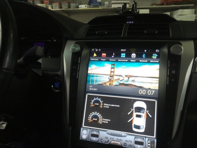 Магнитола Tesla для Toyota Camry 11.2011+ (V50, V55) на Android 9.0 Carmedia ZF-1206-DSP