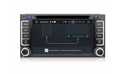 Штатное головное устройство Toyota универсальная на Android 10 Carmedia MKD-T610-P6
