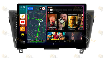 Штатная магнитола Nissan Qashqai, X-Trail 2014+ для авто с одной камерой на Android 10, DSP, 4G, IPS, Carplay - Cardrox CD-4945-13 (11-13 дюймов)