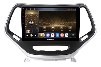 Штатная магнитола для Jeep Cherokee 2014+ на Android 10, DSP, HDMI, Интерьерная подсветка - Carmedia EW-1253-D