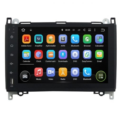 Штатное головное устройство для Mercedes-Benz A, B, Viano, Vito, Sprinter, Volkswagen Crafter на Android 8.0 Carmedia KDO-9011