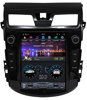 Магнитола Tesla для Nissan Teana 2014+ (l33) Carmedia ZF-1058 Android 8.1 TESLA