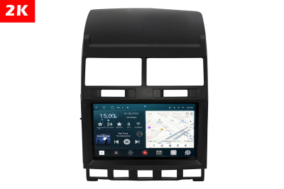 Автомагнитола штатная с 2K экраном RedPower 71142 Slim на Android 10 для Volkswagen Touareg (2002-2010)