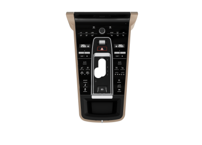 Центральная консоль для Porsche Cayenne 2010-2017 сенсорная черная. Только бензиновые машины  - Carmedia ZF-5023-BL