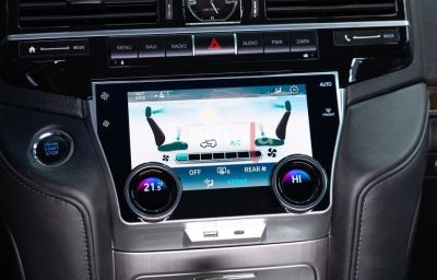 ЖК климат-контроль для Toyota Land Cruiser 200 2016-2021 - Radiola RDL-LC200 климат 16-21