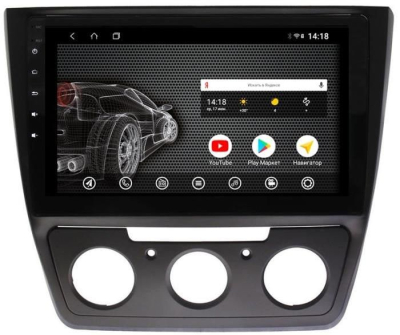 Штатная магнитола на Android 10 VOMI ST2843-TS9 для Skoda Yeti 2009-2018