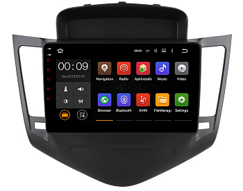 Штатная магнитола Roximo 4G (2K) RX-1308 Chevrolet Cruze, 2009-2013 (Android 13)