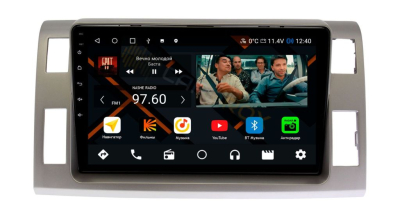 Штатная магнитола Toyota Estima III 2006-2015 серебро на Android 11 - Cardrox CD-4367M