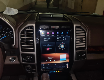 Магнитола Tesla для Ford F150 2015-2019 SYNC 2 климат Android 11 - Carmedia ZF-1306H-S2-Q6