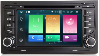 Штатное головное устройство Audi A4, RS4, S4 2000-2008 (B6,B7,8E,8H) на Android 10 Carmedia MKD-A787-P5