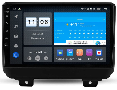 Штатная магнитола VOMI ZX437R9-7862-LTE для Jeep Wrangler 4 11.2017+ на Android 10