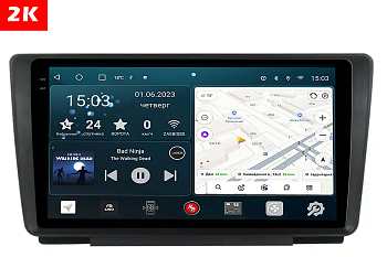 Автомагнитола штатная с 2K экраном Redpower 75055 на Android 10 для Skoda Octavia A5 2-поколение (02.2004-04.2013)