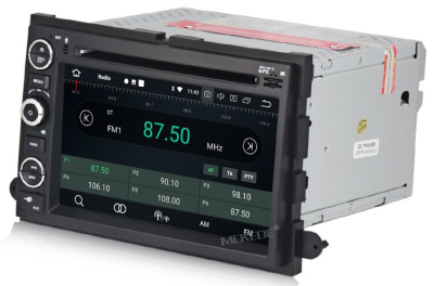 Магнитола для Ford (188х118мм) Explorer, Expedition, Mustang, F150, F250, F350, F450 на Android 10 - Carmedia MKD-7014-P6