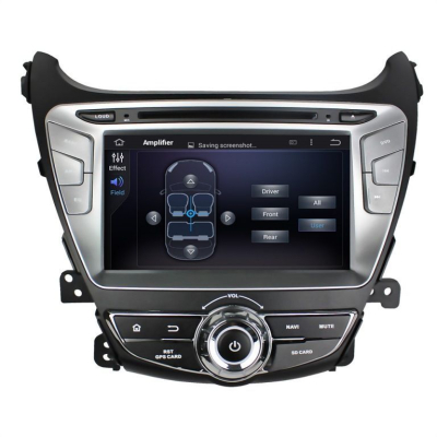 Штатная автомагнитола Hyundai Elantra 2013+ Carmedia KD-8054-P6 Android 9.0 DSP