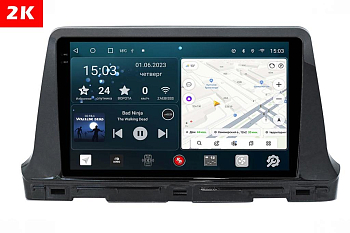 Автомагнитола штатная с 2K экраном RedPower 71039 Slim на Android 10 для KIA Seltos (2019-2021)