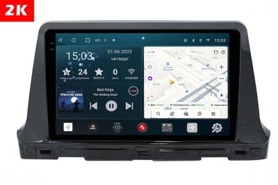 Автомагнитола штатная с 2K экраном RedPower 71039 Slim на Android 10 для KIA Seltos (2019-2021)