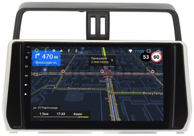 Штатная магнитола для Toyota Land Cruiser Prado 150 2017-2019 OEM RS10-1038 на Android 9.1 (для авто без 4 камер)