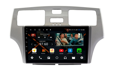 Штатная магнитола Toyota Windom 2001-2006, Lexus ES300 2001-2006 (серый металлик) (для авто без усилителя) на Android 11 - Cardrox CD-4347M