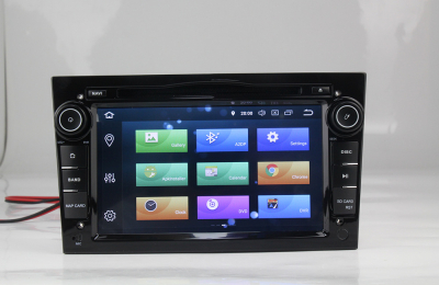 Штатное головное устройство Opel Astra H, Vectra С, Corsa D, Antara, Vivaro, Meriva, Zafira (черный лак) на Android 10 Carmedia MKD-7408-P6-8-b