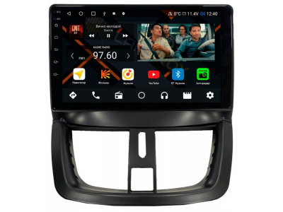 Штатная магнитола Peugeot 207 на Android 11 - Cardrox CD-4613M