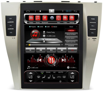 Головное устройство 10 дюймов Toyota Camry 2006-2011 на Android 7.1 CARMEDIA SP-10407-T8