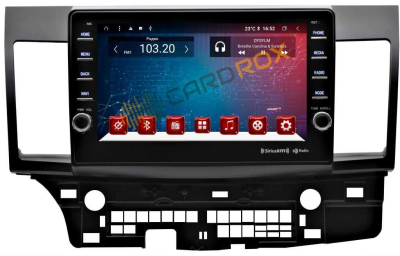 Головное устройство на Android 10 для Mitsubishi Lancer 10 2007-2015 CARDROX FD-4042-TS10-4-64 с кнопками и DSP процессором