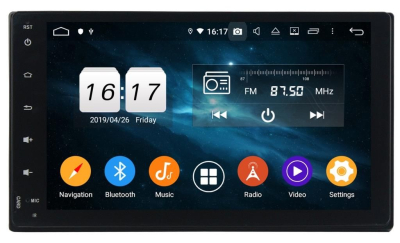 Штатная автомагнитола Toyota Fortuner 2015+ Carmedia KD-9015-P6 Android 9.0 DSP