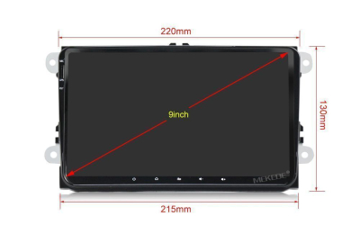 Штатное головное устройство Volkswagen, Skoda на Android 10 Carmedia MKD-9613-P5