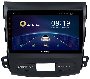 Штатная магнитола Ownice G50 S9636T для Mitsubishi Outlander XL (Android 7.1)