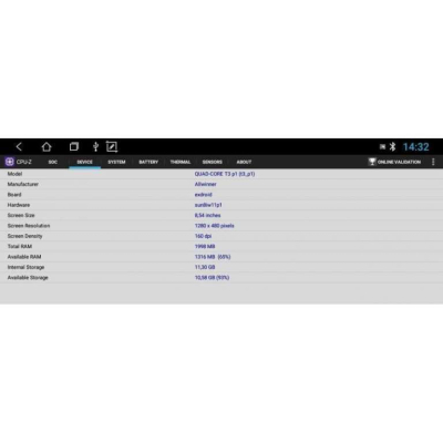 Штатная магнитола для Volkswagen Touareg 2002-2010 LeTrun 2812 ZH на Android 8.0