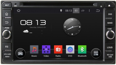 Штатная автомагнитола Android 9.0 Carmedia KD-6957-P30 для Toyota универсальная Штатная автомагнитола Android 9.0 Carmedia KD-6957-P30 для Toyota универсальная