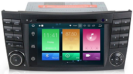 Штатное головное устройство MERCEDES E класс W211/S211 2002-2009, CLS W219 2004-2010 на Android 10 Carmedia MKD-7011-P6