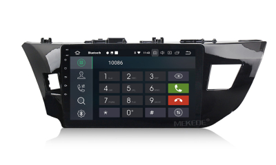 Штатное головное устройство Toyota Corolla E180, E170 2013+ (вместо штатной рамки) на Android 10 Carmedia MKD-1035-P5-8