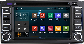 Штатное головное устройство Toyota универсальное на Android 10 Carmedia MKD-T610-P30 Штатное головное устройство Toyota универсальное на Android 10 Carmedia MKD-T610-P30