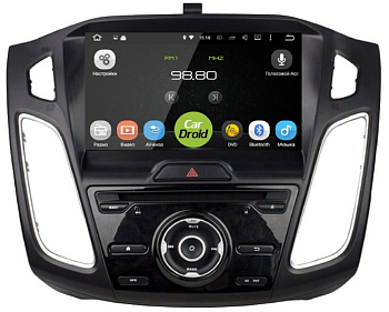 Штатная магнитола Roximo CarDroid RD-1705D для Ford Focus 3, 2015 (Android 10) DSP