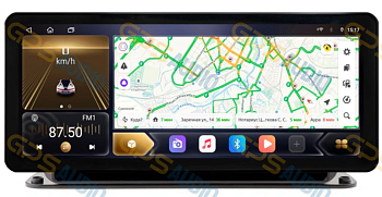 Универсальная магнитола на торпеду 12-14,6" (стиль LUX ONE) - Carmedia SF-1000