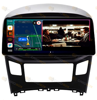 Штатная магнитола Hyundai Starex, H-1 2016-2021 (черный) на Android 10, DSP, 4G, IPS, Carplay - Cardrox CD-4671-12 (12 дюймов)