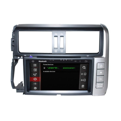 Штатная автомагнитола Android 9.0 Carmedia KD-8015-P30 для Toyota Land Cruiser Prado 150 2009-2013 (серебро)