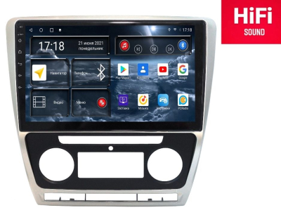 Автомагнитола штатная Redpower 75005C на Android 10 для для Skoda Octavia A5 (02.2004-04.2013) Кондиционер