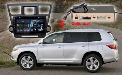 Штатная автомагнитола Redpower 31035 R IPS DSP на Android 7.1+ Toyota Highlander II U40 (2007-2013)