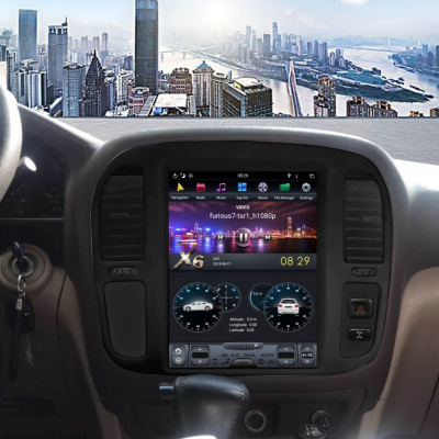 Магнитола Tesla для Toyota Land Cruiser 100 1992-2002 Carmedia ZF-1268 Android 8.1 TESLA