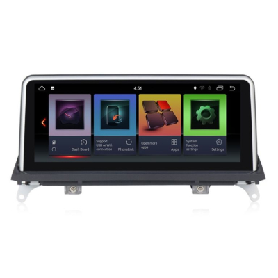 Штатная автомагнитола Bmw X5 e70 2006-2010 и x6 e71 2008-2010 cсc Carmedia MKD-B1011 Android 8.1 DSP