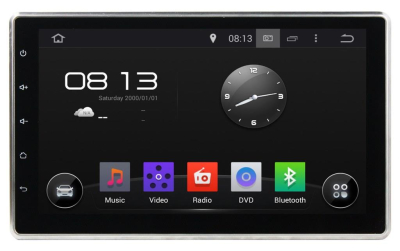 Универсальная магнитола 2DIN Android 7.1 Newsmy KD-1000-P3-7 10 дюймов