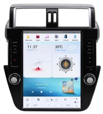 Магнитола Tesla для TOYOTA Land Cruiser Prado 150 2013-2016 на Android 11 - Carmedia ZF-1215-Q6