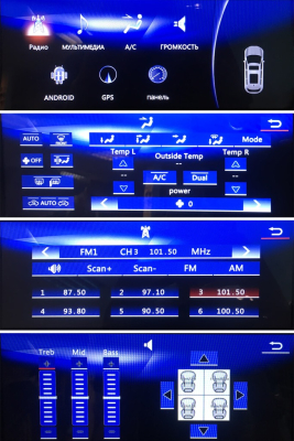 Штатное головное устройство RedPower 31420 IPS на Android 6.0+ для Lexus RX200t, RX350, RX450h (2015+)